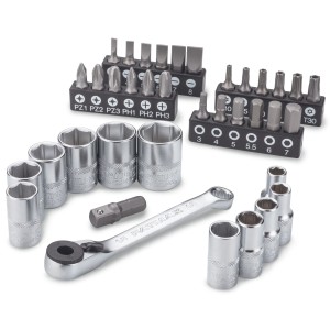 Set 37 pezzi portainserti a cricchetto 1/4" Stanley PRO-STACK - foto 2