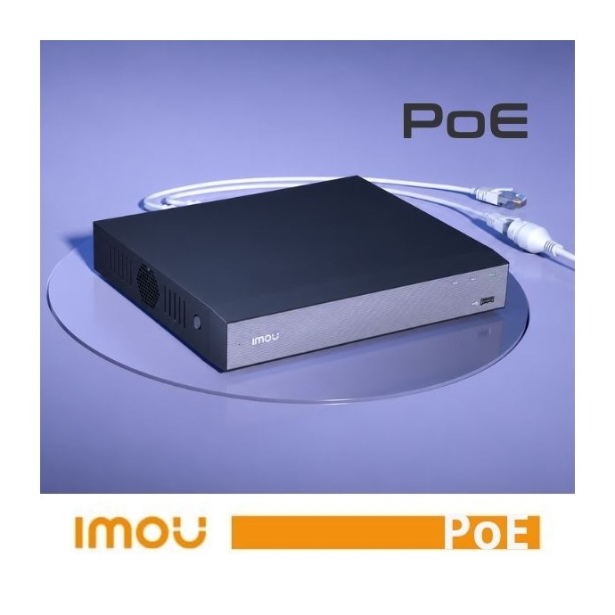 NVR PoE 10 canali 4 porte PoE 4K Imou N110-4P