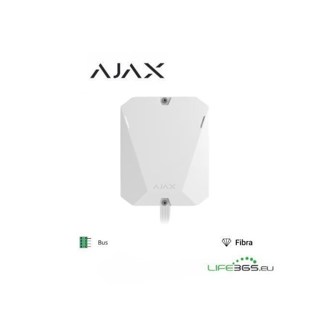 Centrale ibrida Ajax Superior Hub Hybrid 2G bianca Fibra Jeweller