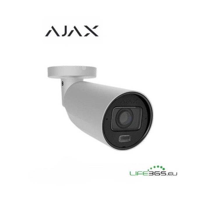 Telecamera IP Bullet 5MP AI varifocale 2,8–12 mm Ajax BulletCam HLVF