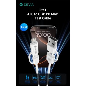 Cavo 4-in-1 USB-A USB-C...