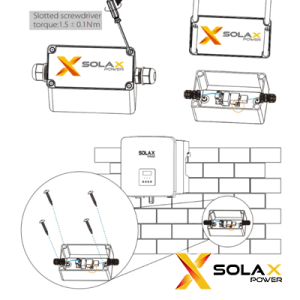 Adattatore per pompa di calore bianco Solax Power Adapter Box - foto 3