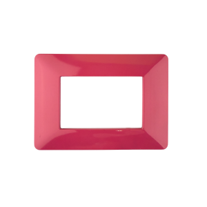 Placca 3 moduli rosa fucsia...