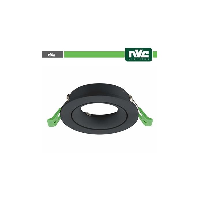 Ghiera orientabile foro 75mm COLORE NERO Ghiera orientabile foro 75mm COLORE NERO