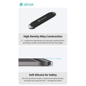 Supporto auto magnetico per smartphone Devia Lite1 - foto 2
