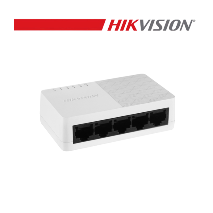 Switch Gigabit non gestito 5 porte Hikvision