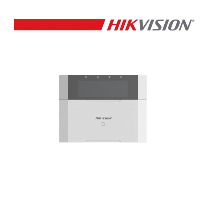 Tastiera antifurto cablata LCD 433MHz Hikvision