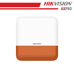 Sirena esterna wireless ambra 110 dB IP65 Hikvision DS-PS1-E-WE - foto 2