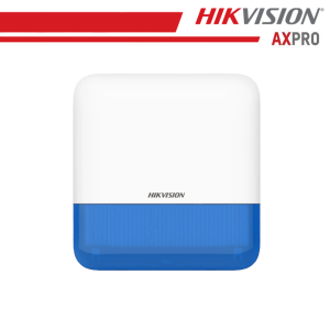 Sirena da esterno wireless 110dB IP65 ciano Hikvision DS-PS1-E-WE - foto 2