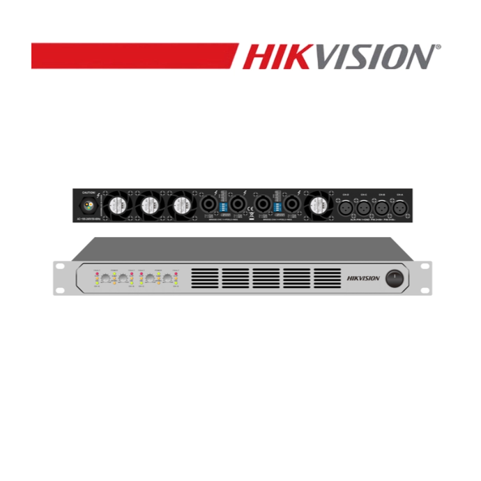 Amplificatore digitale 500W 4 zone 70V/100V Hikvision