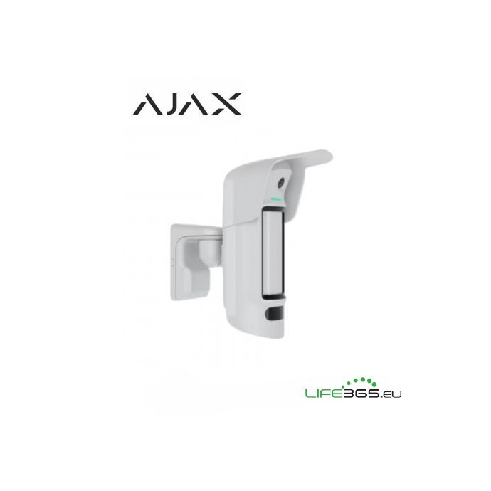 Rilevatore di movimento da esterno IP55 Ajax CurtainCam Outdoor HighMount PhOD Bianco