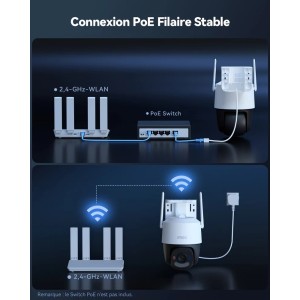 Telecamera PTZ 8MP 4K Wi-Fi/PoE da esterno Imou Cruiser SC - foto 2