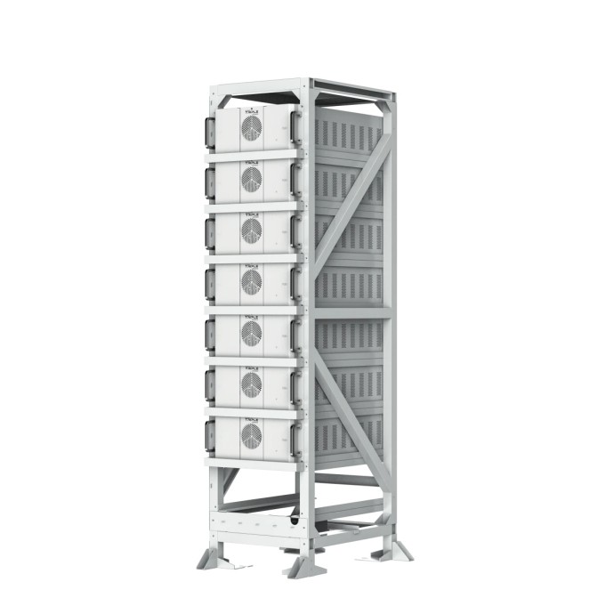 Cabinato batteria rack 7 posti bianco SolaX Power HR140