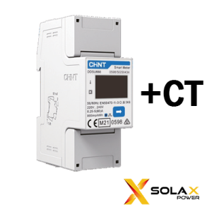 Contatore monofase con CT...