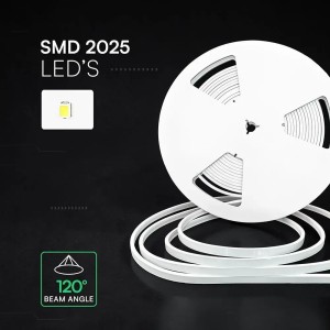 Strip LED Neon Flex 9W/m 24V IP65 10m V-TAC VT-564 - Bobina da 10 m - foto 5