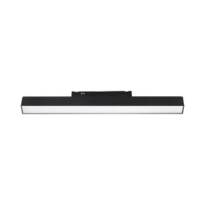 Faretto LED lineare binario magnetico 10W 48V nero V-TAC VT-41026