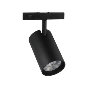 Faretto LED magnetico da binario 12W 48V 30° nero V-TAC VT-40020