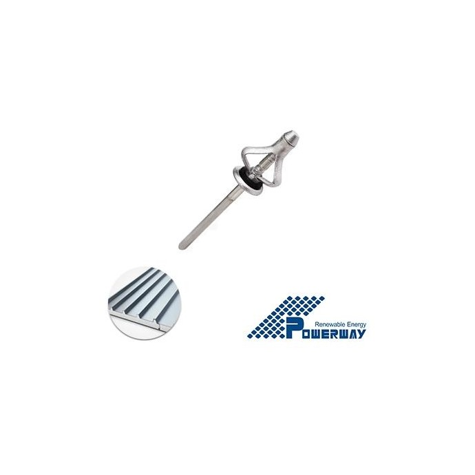 Rivetto a farfalla con guarnizione Rivetto a farfalla con guarnizione