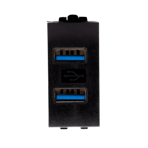 Caricatore USB Nero...