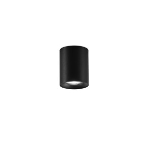 Plafoniera GU10 1 luce nera...