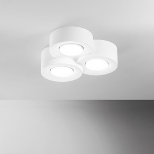 Plafoniera rotonda 3 luci...