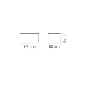 Applique da esterno LED 35W CCT IP54 Antracite e Bianco - Intec - foto 5