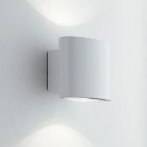 Applique da esterno LED 2x4W CCT IP44 BOXTER Bianco, Bronzo e Nero - Intec - foto 4