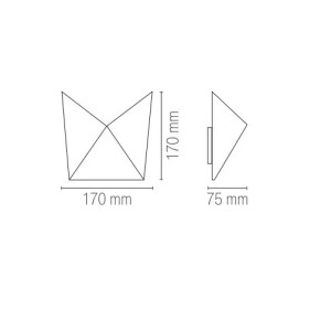 Applique da esterno LED 6W CCT IP54 STEALTH Bianco e Nero - Intec - foto 4