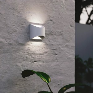 Applique da esterno LED CCT 3000/4000K IP54 VEYRON Bianco e Nero - Intec - foto 2