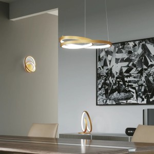 Applique LED 20W 3000-4000-6500K LIEVE Bianco, Nero e Oro - Luce Ambiente e Design - foto 2