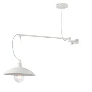 Applique da interno E27 1 luce ELDORADO Bianco, Bronzo e Nero - Luce Ambiente e Design