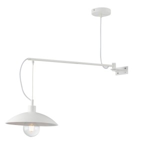 Applique da interno E27 1 luce ELDORADO Bianco, Bronzo e Nero - Luce Ambiente e Design - foto 4