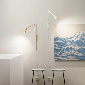 Applique da interno GU10 orientabile ENEA Bianco, Nero e Oro - Luce Ambiente e Design - foto 2