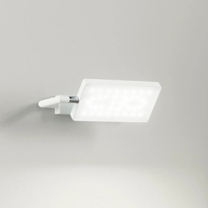 Applique LED 18W 3000K con diffusore orientabile Bianco, Grigio e Nero - Luce Ambiente e Design - foto 2