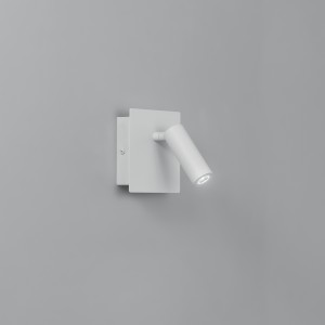 Applique LED da interno orientabile 2,2W IP20 3000K Bianco e Nero - Luce Ambiente e Design - foto 6