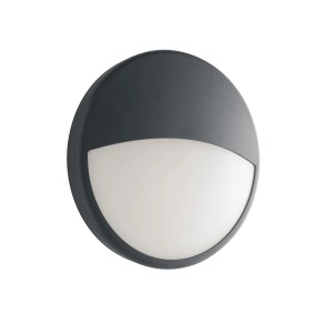Plafoniera da esterno LED 28W 4000K IP65 EVER Antracite e Bianco - Intec