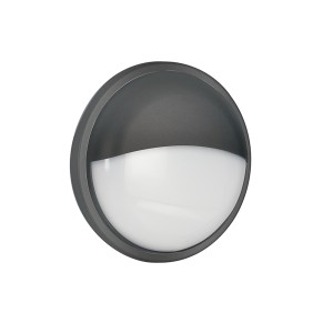 Plafoniera da esterno LED 28W 4000K IP65 EVER Antracite e Bianco - Intec - foto 4