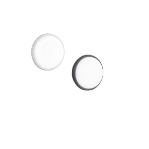 Plafoniera da esterno LED 15W 4000K IP65 LED EVER Antracite e Bianco - Intec - foto 5