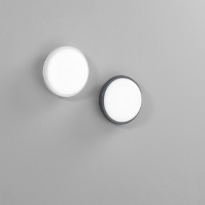 Plafoniera da esterno LED 15W 4000K IP65 LED EVER Antracite e Bianco - Intec - foto 6