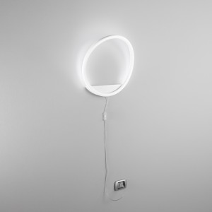 Applique LED da interno CCT 27W Ø35 cm LINGER Bianco e Nero - Luce Ambiente e Design - foto 6