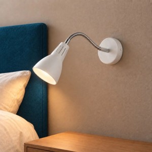 Applique da interno E14 LOGIKO Bianco, Grigio e Nero - Luce Ambiente e Design - foto 2