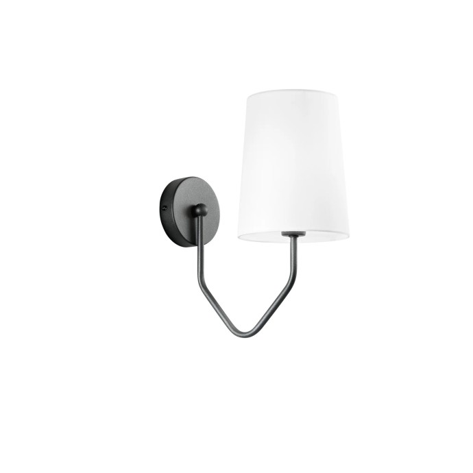 Applique da interno E14 1 luce SALLY Nero e Oro - Luce Ambiente e Design
