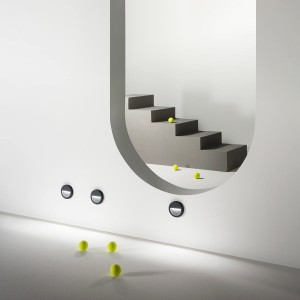 Applique da esterno LED 3W CCT IP54 3000/3500/4000K Antracite e Bianco - Intec - foto 4