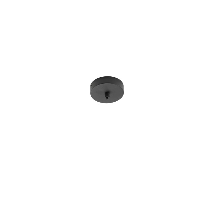 Rosone PIREX per sospensione 10 cm IP20 Nero e Oro - Luce Ambiente e Design