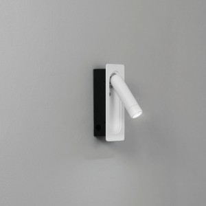 Applique da interno LED 3W 3000K DEFOE Bianco e Nero - Luce Ambiente e Design - foto 2