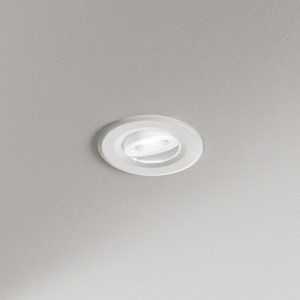 Faretto da incasso LED integrato 4-6W CCT satinato Bianco e Nero - Intec - foto 4