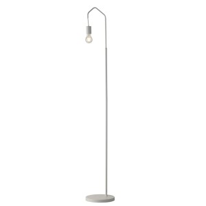 Piantana in metallo E27 IP20 Bianco e Nero - Luce Ambiente e Design