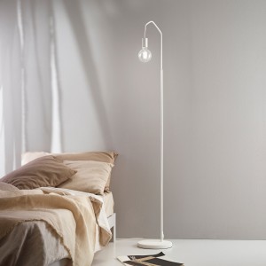 Piantana in metallo E27 IP20 Bianco e Nero - Luce Ambiente e Design - foto 3
