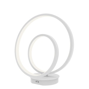 Lampada da tavolo LED 24W CCT LIEVE Bianco e Oro - Luce Ambiente e Design