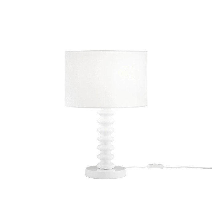 Lampada da tavolo E27 1 luce SULTAN Bianco, Blu, Rosso e Verde - Luce Ambiente e Design